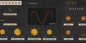 Beitragsbild des Blogbeitrags Klevgränd Released Degrader Resampler & Bit Crusher Plugin & AUv3 App! 