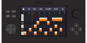 Beitragsbild des Blogbeitrags CircleFade CF1 Is Not A Gameboy But A New Portable MIDI/CV Sequencer!