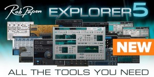 Beitragsbild des Blogbeitrags Rob Papen Launched RAW-Kick Drum Plugin & eXplorer 5 Bundle!