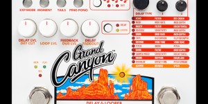 Beitragsbild des Blogbeitrags Electro-Harmonix Introduced Grand Canyon Multifunction Delay & Looper Pedal