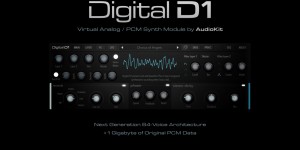 Beitragsbild des Blogbeitrags AudioKit Digital D1 Synth For iPad Pays Tribute To The Vintage PCM Synths Without Emulating Them!