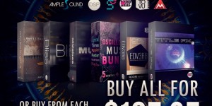 Beitragsbild des Blogbeitrags The Mega Deal Features Products From 6 Developers (Ample Sound, Meldaproduction…) In One Bundle! 