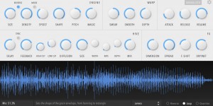 Beitragsbild des Blogbeitrags Inertia Sound Systems Released GRANULIZER 2 Granular Synthesizer Plugin!