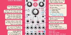 Beitragsbild des Blogbeitrags Alright Devices Announced Chronoblob 2 Eurorack Delay Module!