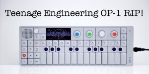 Beitragsbild des Blogbeitrags Teenage Engineering OP-1 Synthesizer Is Officially Paused!