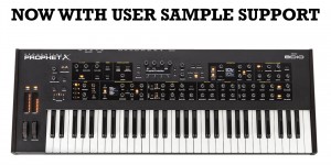 Beitragsbild des Blogbeitrags Sequential Prophet X/XL Synthesizer Engine Update With User Sample Import! 