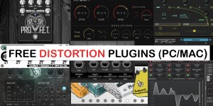 Beitragsbild des Blogbeitrags Best Free Distortion Plugins For PC & Mac (2018)!