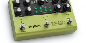 Beitragsbild des Blogbeitrags Strymon Volante Is A New Magnetic Echo Machine Pedal For Sound Designers! 