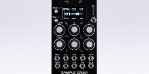 Beitragsbild des Blogbeitrags Erica Synths Released Sample Drum Sample Player Eurorack Module!