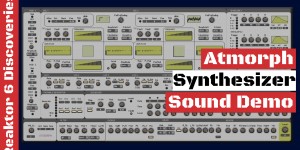 Beitragsbild des Blogbeitrags Atmorph Is An Experimental Additive FM Synthesizer For Reaktor 6! 