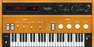 Beitragsbild des Blogbeitrags 2getheraudio Released Ticky Clav 2 – Free Hohner D6 Clavinet Emulation Plugin!