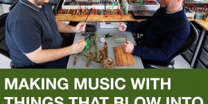 Beitragsbild des Blogbeitrags DivKid & Matthew Shaw On Making Music With Objects That Blow Into The Garden