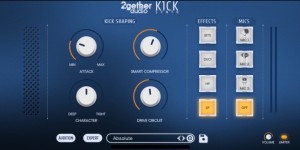 Beitragsbild des Blogbeitrags 2getheraudio Released K1CK Hybrid Synthesizer Plugin For PC/Mac