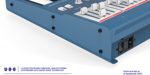 Beitragsbild des Blogbeitrags UDO Audio Announced SUPER 6 Polyphonic Binaural Analog-Hybrid Synthesizer For Superbooth 2019
