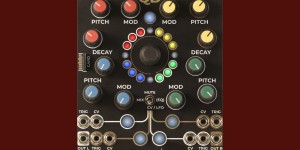 Beitragsbild des Blogbeitrags Superbooth 19: VPME QD Is A Quad Drum Voice Eurorack Module With 3 Engines 