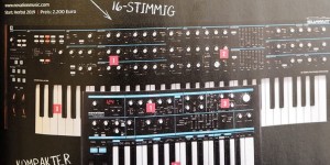 Beitragsbild des Blogbeitrags Novation Summit 16-Voice Polyphonic Synthesizer For Superbooth 19? (Leak?) 