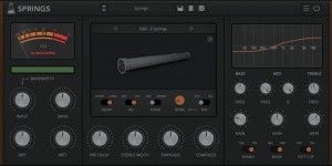 Beitragsbild des Blogbeitrags AudioThing Released Springs, Vintage Spring Reverb Plugin For PC & Mac