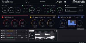 Beitragsbild des Blogbeitrags Tritik Audio Introduced KrushPro, A New Deep Bit-Crusher Effect Plugin For PC & Mac 