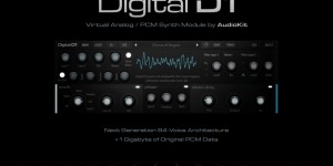 Beitragsbild des Blogbeitrags AudioKit Digital D1 Synthesizer V1.1 Adds AUv3 Plugin Support