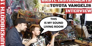 Beitragsbild des Blogbeitrags A Tour Of Toyota Vangelis (Bastl Instruments) Sound Living Room 