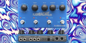 Beitragsbild des Blogbeitrags TC Electronic Flashback 2 X4 Delay Pedal Debuts With MASH, TonePrint & More 