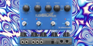 Beitragsbild des Blogbeitrags TC Electronic Flashback 2 X4 Delay Pedal Debuts With MASH, TonePrint & More