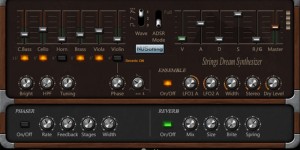 Beitragsbild des Blogbeitrags NUSofting Strings Dream Synthesizer 2.0 Plugin Reproduces The Sound Of Vintage String Machines