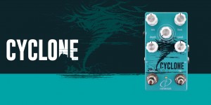 Beitragsbild des Blogbeitrags Crazy Tube Circuits Intros Cyclone, 4 Classic Phaser Models In One Pedal 