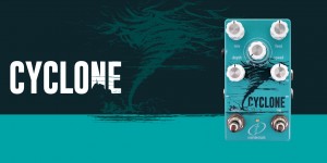 Beitragsbild des Blogbeitrags Crazy Tube Circuits Intros Cyclone, 4 Classic Phaser Models In One Pedal