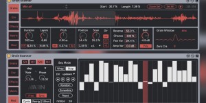 Beitragsbild des Blogbeitrags Amazing Noises Grain Scanner Is A New 10-Voice Poly Granular Synthesizer For M4L 
