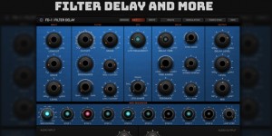 Beitragsbild des Blogbeitrags Numerical Audio Released FD-1 Filter Delay, New Semi-Modular AUv3 Effect Processor For iOS 