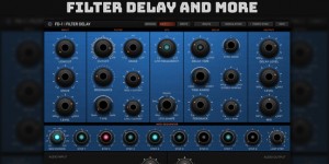 Beitragsbild des Blogbeitrags Numerical Audio Released FD-1 Filter Delay, New Semi-Modular AUv3 Effect Processor For iOS