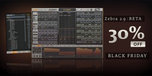 Beitragsbild des Blogbeitrags U-he Zebra 2.9 Modular Synthesizer Adds NKS, MacOS Catalina Support & Save 30% OFF 