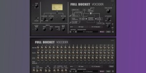 Beitragsbild des Blogbeitrags Full Bucket Music Released FBVC Free Vocoder Plugin (VST/AU), KORG VC-10 Emulation 