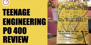 Beitragsbild des Blogbeitrags Teenage Engineering PO 400 Review, Modular Analog Synthesizer