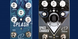 Beitragsbild des Blogbeitrags Crazy Tube Circuits Intros Splash MK IV Reverb & Space Charged V2 Pedals