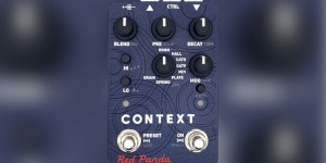 Beitragsbild des Blogbeitrags Red Panda Context V2, Redesigned Reverb Pedal With New Algorithms & More