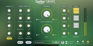 Beitragsbild des Blogbeitrags 2getheraudio SN4RE Drum, Synth Plugin Specially Designed For Versatile Snare Drums