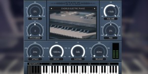 Beitragsbild des Blogbeitrags Audio Animals STATUS, Free Virtual Instrument (VST/AU) With Casio LK-210 Sounds