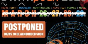 Beitragsbild des Blogbeitrags Synthplex 2020, Synthesizer & Music Tech Fair Postponed Due To Corona Virus