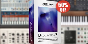 Beitragsbild des Blogbeitrags Arturia V Collection 7 Bundle With 24 Instrument Plugins Now On Sale 