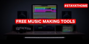Beitragsbild des Blogbeitrags Stay At Home & Be Creative With These Free Music Making Tools