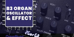 Beitragsbild des Blogbeitrags 2getheraudio B3 Turns Your Korg logue SDK Synthesizer Into An Organ