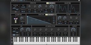 Beitragsbild des Blogbeitrags Sonicbits EXAKT Lite, Free FM Synthesizer Plugin With Yamaha TX81Z Waveforms