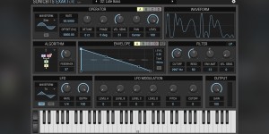 Beitragsbild des Blogbeitrags Sonicbits EXAKT Lite, Free FM Synthesizer Plugin With Yamaha TX81Z Waveforms 