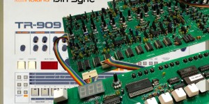 Beitragsbild des Blogbeitrags Din Sync Unveils RE-909 Rhythm Composer, TR-909 Drum Machine Replica As A DIY Project