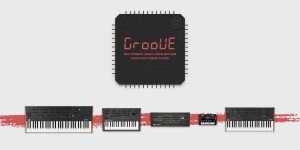 Beitragsbild des Blogbeitrags Sinevibes Groove Turns Your Logue Synthesizer In A Multi-Timbral Bass/Drum Machine