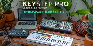 Beitragsbild des Blogbeitrags Arturia Improves Keystep Pro With A New Firmware 1.2.6 Including New Features