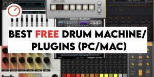 Beitragsbild des Blogbeitrags Best Freeware Drum Machine / Synthesizer Plugins For PC & Mac (2020) 