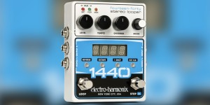 Beitragsbild des Blogbeitrags Electro-Harmonix 1440, Stereo Looper Pedal With 24 Minutes Of Recording Time